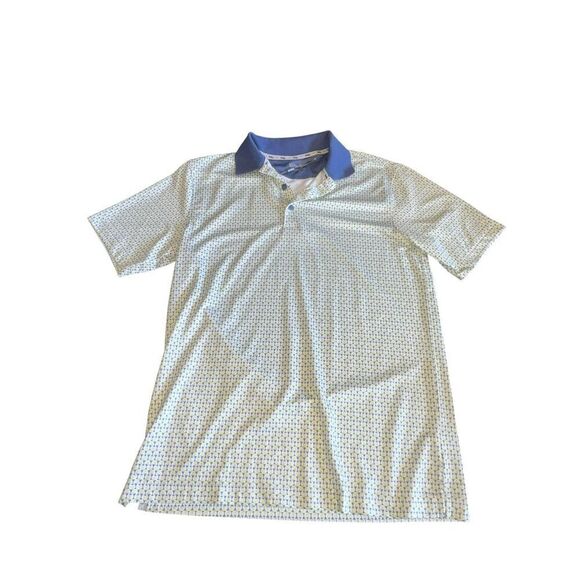 Walter Hagen Men Small Polo Clubhouse 19 Hole lemon martini Short Sleeve Golf - Picture 3 of 6
